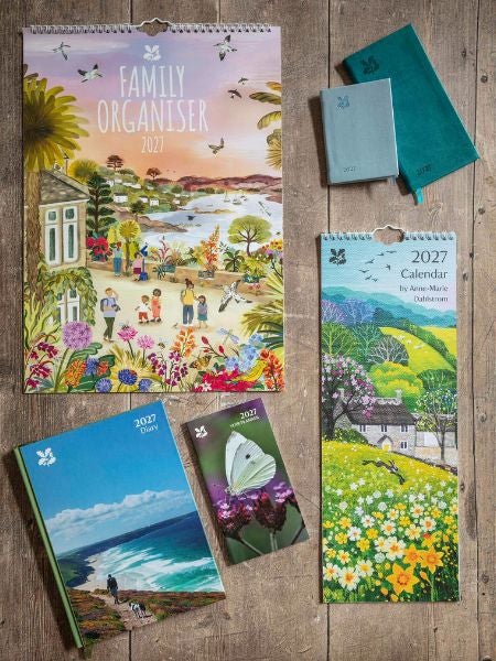 National Trust stationery including 2027 calendars and diaries