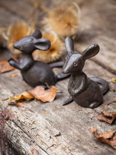 National Trust cast iron mouse ornament