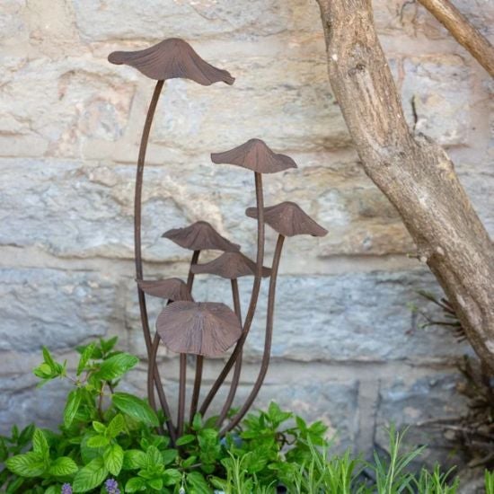 National Trust Mushroom plant stake