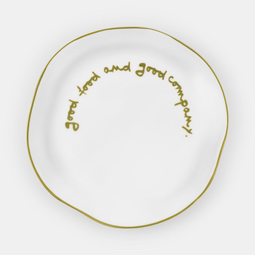Good Food and Good Company Plate
