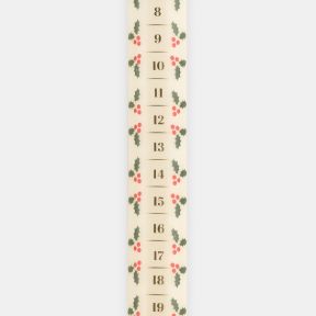 Merry Holly and Berry Advent Candle