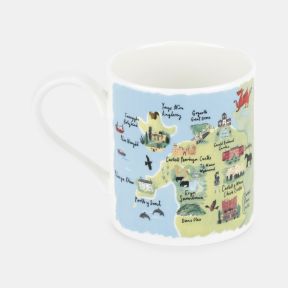 National Trust Wales Bone China Mug