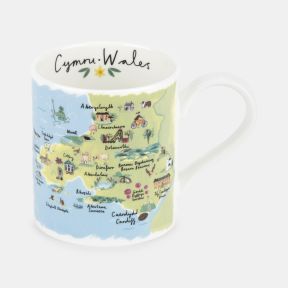 National Trust Wales Bone China Mug