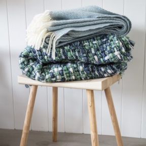 National Trust Recycled Chunky Knit Throw