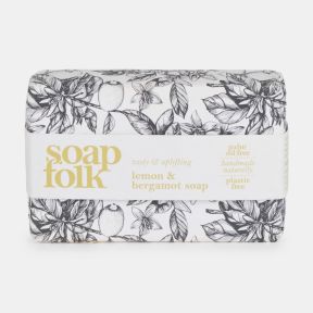 Soap Folk Lemon and Bergamot Wrapped Soap