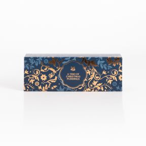 Trio of Christmas Puddings