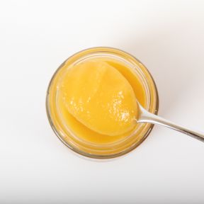 Snowball Curd with Lemon and Brandy