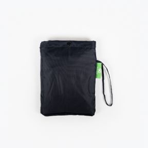 Eco Chic Waterproof Foldable Poncho, Navy Blue 