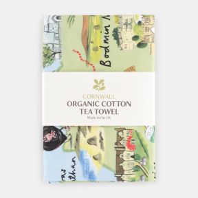 National Trust Cornwall Organic Cotton Tea Towel