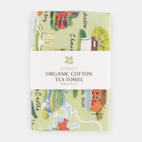National Trust Dorset Organic Cotton Tea Towel