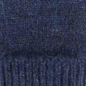 National Trust Blue Chunky Knit Gloves