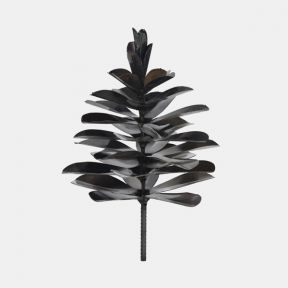 Metal Pinecone Sculpture
