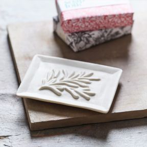 Soap Folk Porcelain Soap Dish