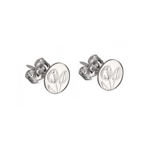 The Old Farmhouse Jewellery Tulip Sterling Silver Stud Earrings