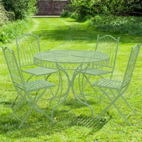 Ascalon Hampton Dining Set, Green