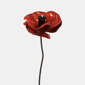Chi Africa Poppy Plant Stake, Set of 2
