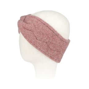 National Trust Pink Twisted Knot Knitted Headband