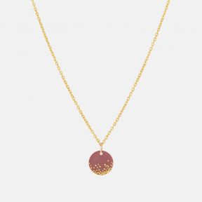 One and Eight Porcelain Plum Mist Necklace