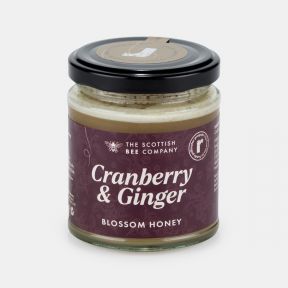Cranberry and Ginger Honey
