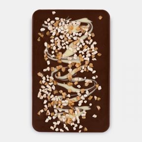 National Trust Milk Chocolate Salted Caramel and Hazelnut Slab