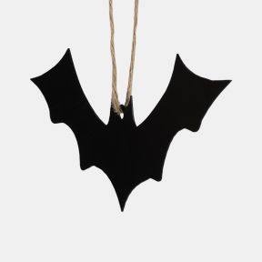 Hanging Bat Decoration, Matt Black