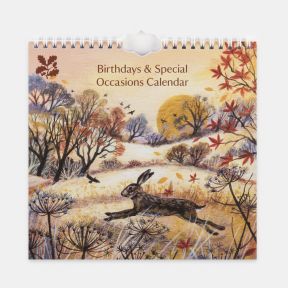 National Trust Birthday and Occasions Calendar by Lucy Grossmith