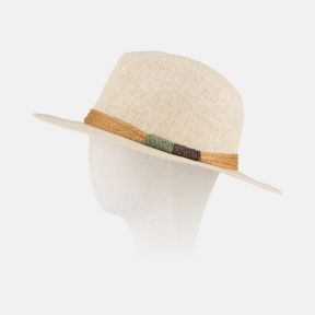 National Trust Fedora Hat With Braided Band
