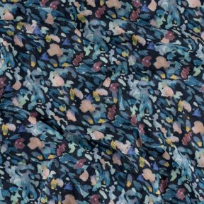 National Trust Glendurgan Ditsy Navy Organic Cotton Scarf