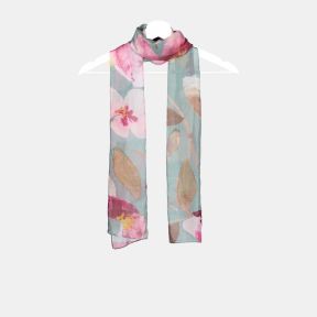 National Trust Avebury Apple Blossom Silk Scarf