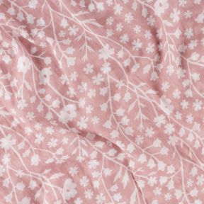 National Trust Bluebells Pink Organic Cotton Scarf