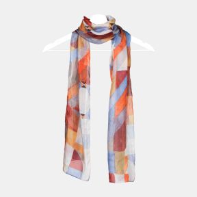 National Trust Lyme Park Tile Silk Scarf