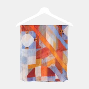 National Trust Lyme Park Tile Silk Scarf