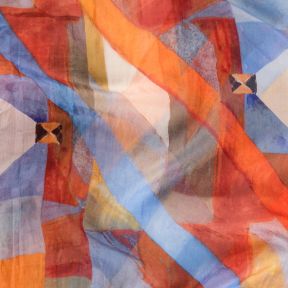 National Trust Lyme Park Tile Silk Scarf