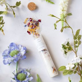 Salt + Steam Flower Power Bath Salt Set