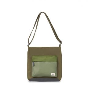 ROKA Cross Body Kennington B Medium Military Tonal