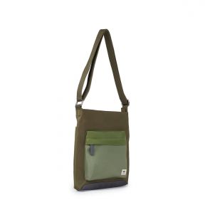 ROKA Cross Body Kennington B Medium Military Tonal