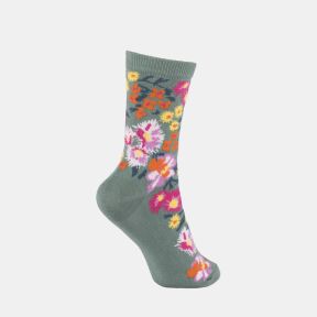 National Trust Dyffryn House Floral Organic Cotton Socks