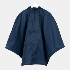 Waterproof Foldable Poncho Blue