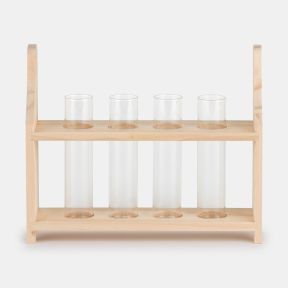 Wooden Test Tube Stand