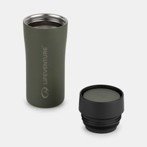 Lifeventure One Touch Thermal Mug Khaki 350ml
