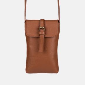 National Trust Leather Mini Cross Body Bag Tan