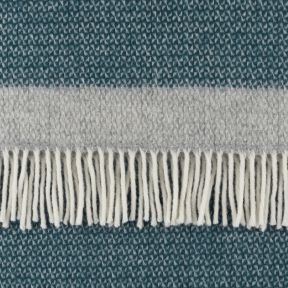 National Trust Illusion Throw, Teal