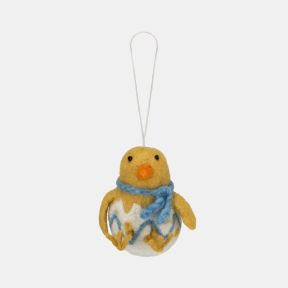 Amica Felt Egbert the Chick in Egg Decoration
