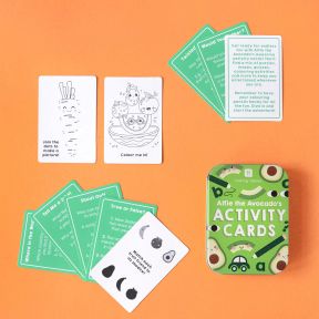 Talking Tables Alfie the Avocado's Activity Cards
