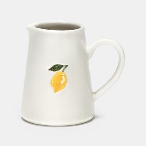 Lemon Stoneware Jug, Small