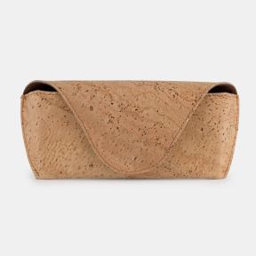 The Cork Company Natural Cork Glasses Case