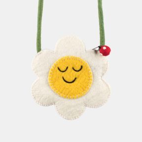 Children's Daisy Felt Bag