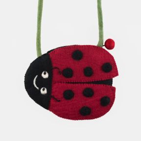 Children's Ladybird Felt Bag