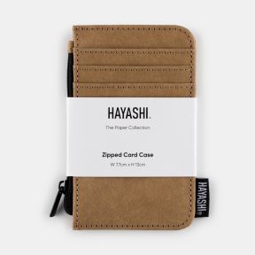 Hayashi Zipped Card Case