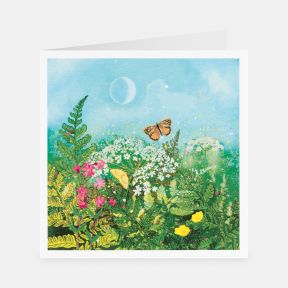 National Trust Wildflower Way Notecard Set by Jaqueline Wild, Pack of 20